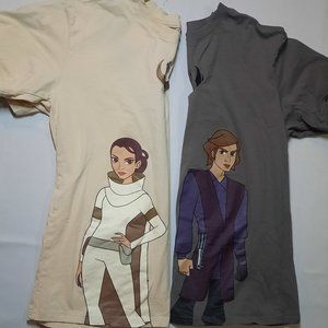 Star Wars Anakin & Padme Embroidered T-Shirts - BoxLunch Exclusive Couples Shirt